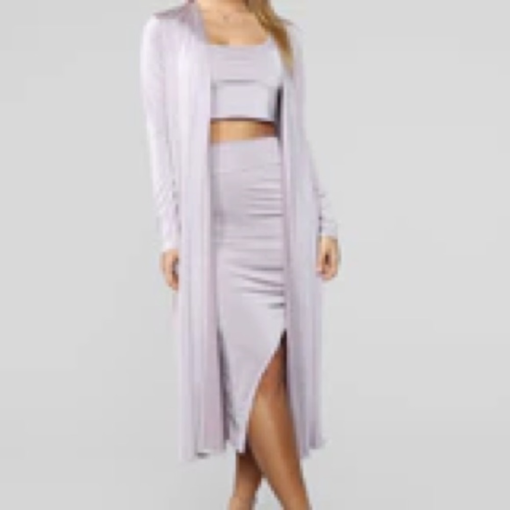 Mauve Dress Set